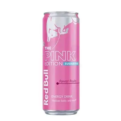 Red BULL THE PINK EDITION SUGAR FREE ENERGY DRINK 250 ml