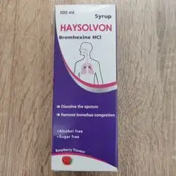 Haysolvon syrup 100ml dissolve the sputum