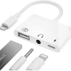 Bavin adapter USB -aux -lightning to lightning