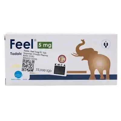 Feel (Tadalafil 5mg) 30 Tablets _ Joriver