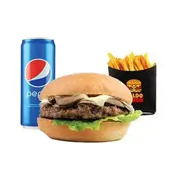 Mushroom Burger Combo