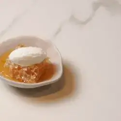Honeycomb and Clotted Cream