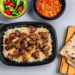 Naz kasa Rice and meat Qalya