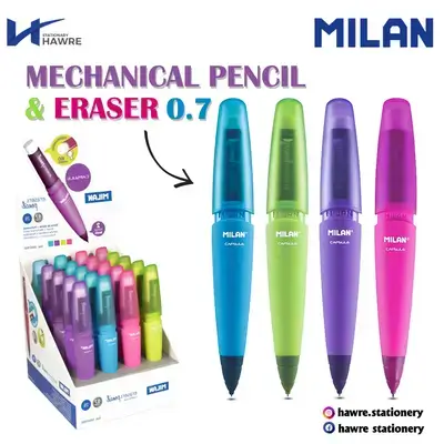 Mechanical Pencil & Eraser 0.7