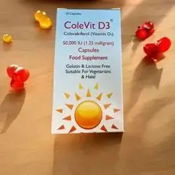 Colevit D3 50000 iu 10 capsules
