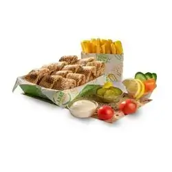 Double Arabic Chicken Shawarma Meal