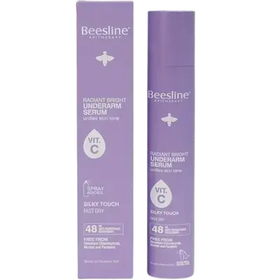 Radiant Bright Underarm Serum Unifies Skin Tone Silky Touch Fast Dry 150ml _ Beesline