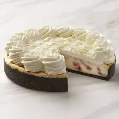 White Chocolate Raspberry Cheesecake