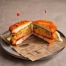 Krispy Salmon Burger