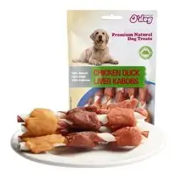 O'Dog Chicken & Duck Liver Kabobs 100g