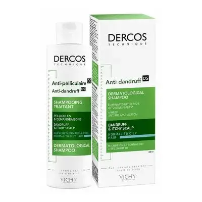 Vichy Dercos Anti-Dandruff Shampoo for Normal to Oily Hair 200 mL