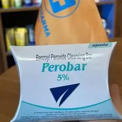 perobar %5 benzoyl peroxide cleansing bar _ajanta
