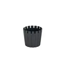 Akasya Flower Pot 17 Anthracite