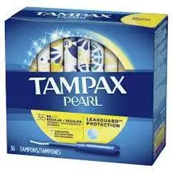 tampax pearl 36 tampons Regular