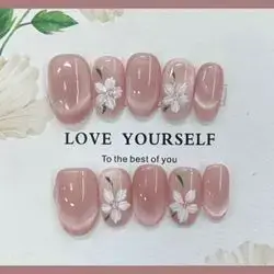 Hand made best quality nail extensions Medium Size