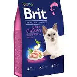 Brit Premium by Nature Cat Sterilized Chicken cat food.