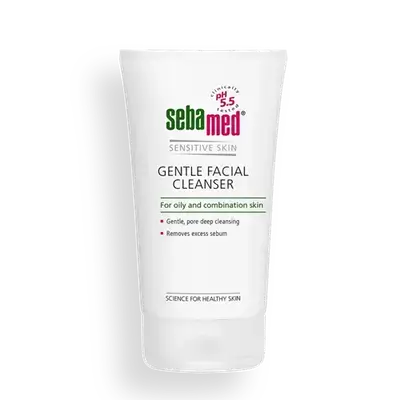 Sensitive Skin Gentle Facial Cleanser For Oily To Combination Skin 150ml _ Sebamed
