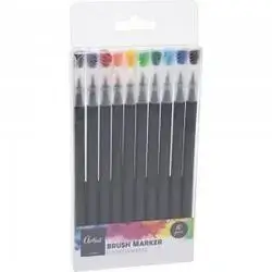 Koopman Brush Marker Set Of 10Pcs - 110731730