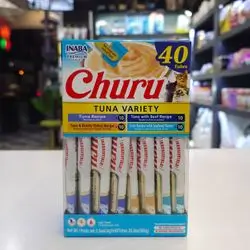 Inaba Churu ( Tuna Variety ) In four flavors 40 Tubes