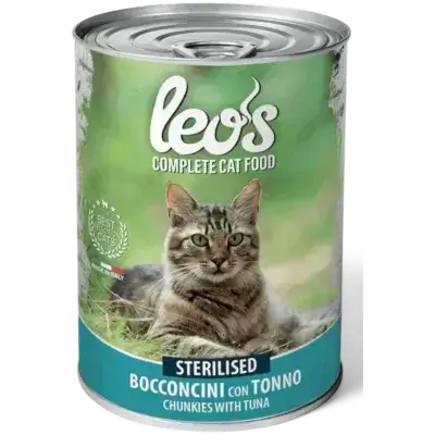 Leo’s Cat Chunk Tuna For Sterilised 415g