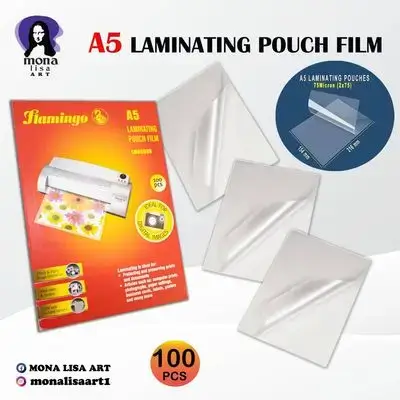 A5 Laminating Pouch Flim-flamingo