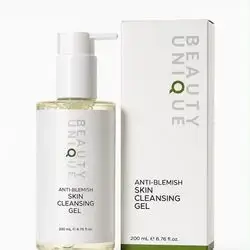 beauty unique anti-blemish skin cleansing gel 200ml