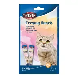 Trixie Creamy Snack with White Fish 5X14g