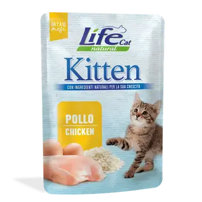 Life Cat Pouch Kitten - Chicken 70g