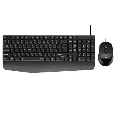 Twisted Minds K12 Kavara Series 2-in-1 Wired Gaming Combo (Black)