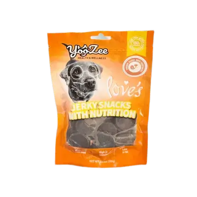 YooZee Love's Jerky Snacks With Nutrition Chicken Slices With Vegetables 100g