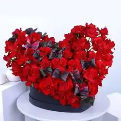 Heart-Shaped Flower Box