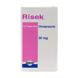 risek 20mg omeprazole - 14caps