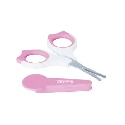 Safe Nail Scissors - Pink