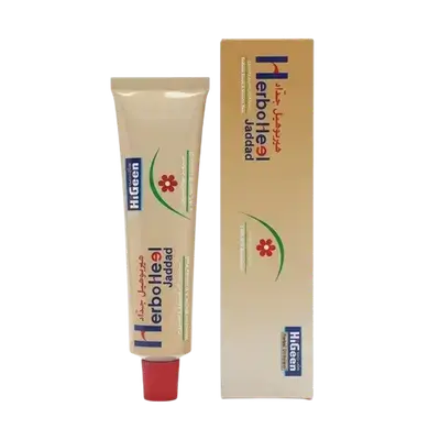 HerboHeel jaddad Reduces Burns & Wounds Pain 30g _ HiGeen