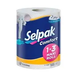 Selpak Comfort Kitchen Roll 1 = 3 X 12
