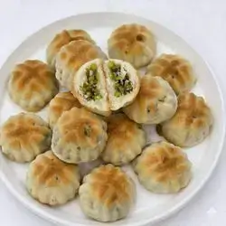 Pistachio Maamoul With Ghee