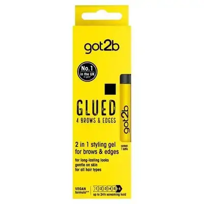 got2b GLUED 4 Brows & Edges 2 in 1 Styling Gel (16 ml)