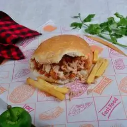 Chicken Burger With Cheese