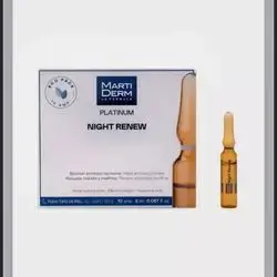 Martiderm platinum Night Renew ampoules (10 amp)