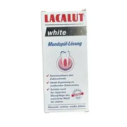 Lacalut White mouthwash