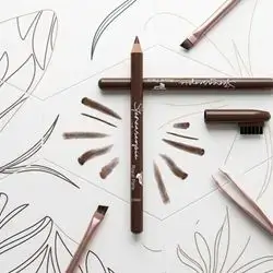 Wooden Eyeliner Pencil - Dark Brown