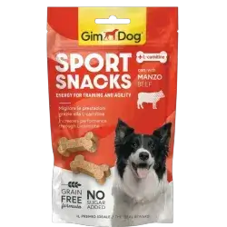 GimDog Sport Snacks with Beef 60g