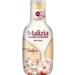 Malizia Nuvola di Talco Bath Foam Shower Gel 1 Litre