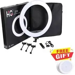 HQ 21N Led Soft Ring Light -21Inch + Ring Light Mobile