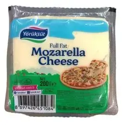 York Suit Fat Mozzarella Cheese for Pizza 200 g