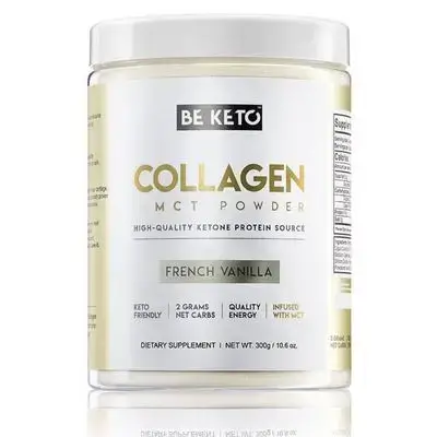 Keto Collagen + MCT Oil – French Vanilla 300g