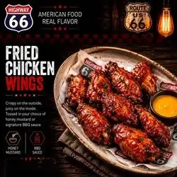 Fried Chicken Wings (9 Pieces)