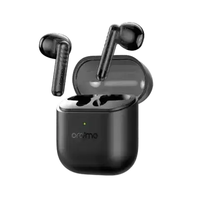 Oraimo FreePods Neo ENC Wireless Earbuds (OTW-330S) Bluetooth TWS Earphone with APP Control,50h Play Time, Anifast Fast Charging, Half-in-Ear Earbuds with Sound 360 Spatial Audio Speed – Black