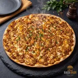 Double Lahmacun With Eggs