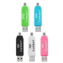 Earldom ET-OT05 Micro OTG USB Hub & Card Reader USB Flash